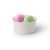 BIOZOYG 50 x Ice Cream Cups Cardboard 150 ml White
