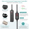 hygger Small Submersible Aquarium Heater,Mini Betta Turtle Tank Heater with