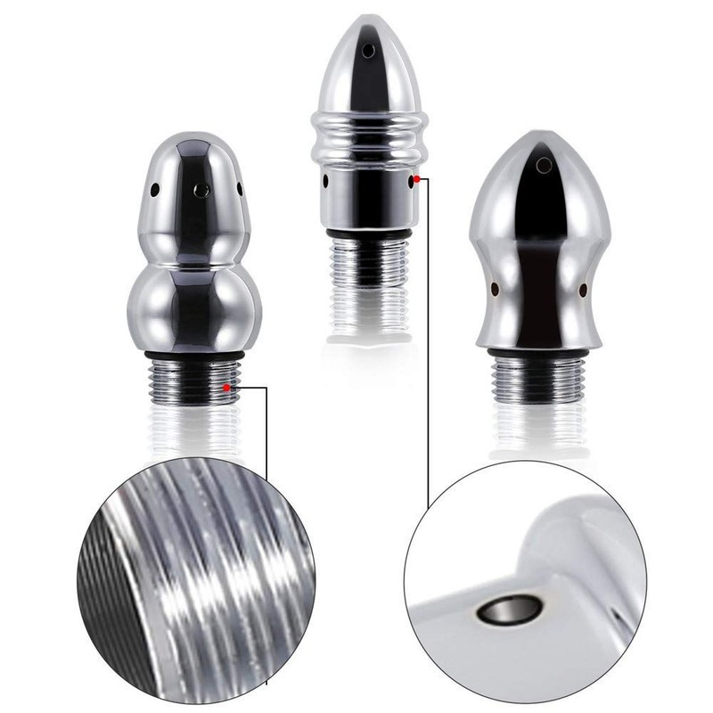 Shower with 3 Shower Heads and 59 Inch Shower Hose,