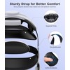 Kawaye Battery Head Strap for Meta Quest 3S/3/2,Elite Strap with