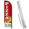 Vista Flags Pizza By The Slice Windless Feather Flag Bundle