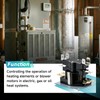 Q104 Furnace Heat Pump Sequencer, 24 V DPST, On 30-90
