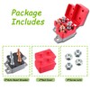 EPLZON 15A 12V-24V Automatic Reset Circuit Breaker with Cover Stud
