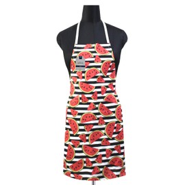 Set of 4, 100% Cotton Watermelon Design pom-pom Kitchen Towels Size: 16 x 28 Inch for Wedding, Baby Shower, Home Décor.