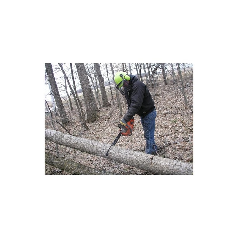 Timber Tuff TMW-09 Loggers Helmet Green