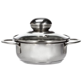Bratentopf 12cm Saturn 0,4l, Edelstahl rostfrei