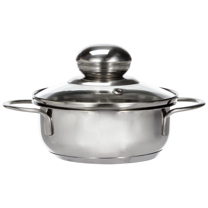 Bratentopf 12cm Saturn 0,4l, Edelstahl rostfrei