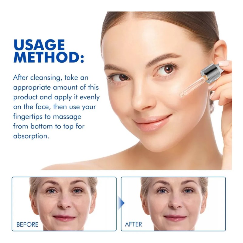 Sérum Facial De Efecto Instantáneo Para Dar Volumen Y Firmez