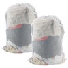 2 Pack Extra Large Mesh Laundry Bag with Drawstring, Washing