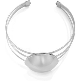 Metal Multi-layered Upper Arm Bracelet Simple Round Armlet Summer Beach Adjustable Open Arm Bangle Bracelets Summer Jewelry for Women Bracelet (Silver, One size)