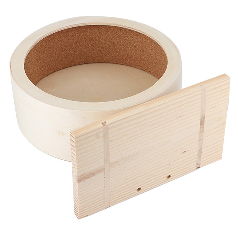 Hamster Small Pets Wooden House Funny Wheel Running Rest Nest