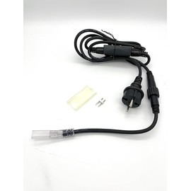 LEDZEIT - Professional Series Accessory Kit, Only for LED Light Strip Professional Series, with Power Cable, Input Cable, Connector, 1.7 m, Black