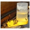 HAOHIZE Plastic Bee Feeder, Beehive Drinking Bowl Bee Keeping Equipment
