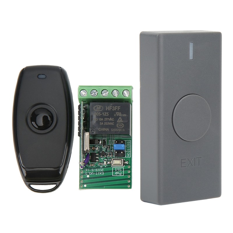 Wireless Access Control System with Door Exit Button Controller Remote