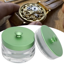 Watch Oiler Kit, Oil Washing Jar Watch Oil Dip Tool Watch Oil Washing Jar Glass Watch Movement Repair Pot Cleaning Maintenance Watchmaker Repair Tool Watch Repairing Accessory for Cleaning