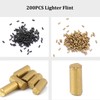 XQBBIDM Universal Lighter Repair Kit Pack - 200pcs Flint Stone,