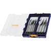 Blue Groove 4X Flat Bit Set, 8 Piece