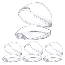 FZGLHQQ Dummy Case, 4 Pcs Transparent Pacifier Baby Dummy Case Pacifier Case Soother Pod Storage Box Pacifier Holder Box for Kids