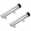 Amarine Made 2Pcs Boat Fishing Rod Holder Stainless Steel Side