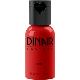Dinair Airbrush Makeup - Fantasy Bright Colors 4 Face & Body Art - RED 1.2 fl oz