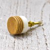 ARTISNO Modern Wood Marble Cabinet Knobs Pulls Knobs Drawer Knobs