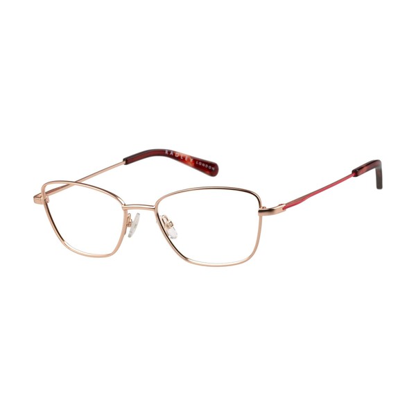 RADLEY brillengestell RDO-6041-001, weiche katzen, in gold, gerfertigt aus acetate