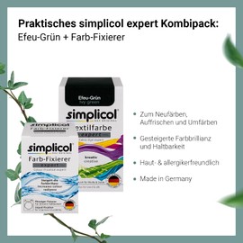 Simplicol Expert Textile Paint + Colour Fixer Combo Pack