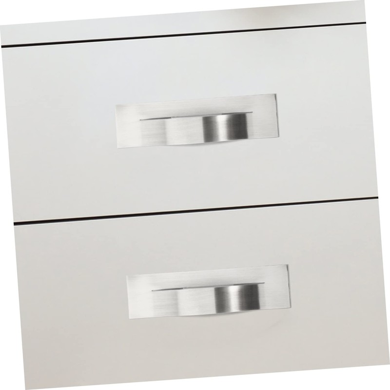 Levemolo Modern Zinc Alloy Cabinet Handles Invisible Door Pulls for