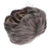 Men Gray Short Wig Heat Resistant Synthetic Multipurpose Adjustable Layered