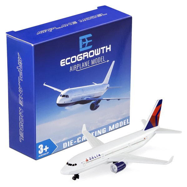 EcoGrowth Model Airplane American Delta Plane Model Plane Airplane for