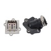 GOOFIT Motorcycle Intake Manifold+Reed Valve Replacement for JOG Vino Zuma