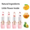 2pcs Jelly Clear Crystal Flower Magic Lipstick Color Changing Tinted