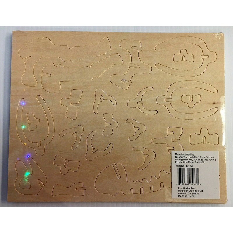 Magic Source 3D Wooden Puzzle Brachiosaurus Woodcraft Construction Kit Dinosaur