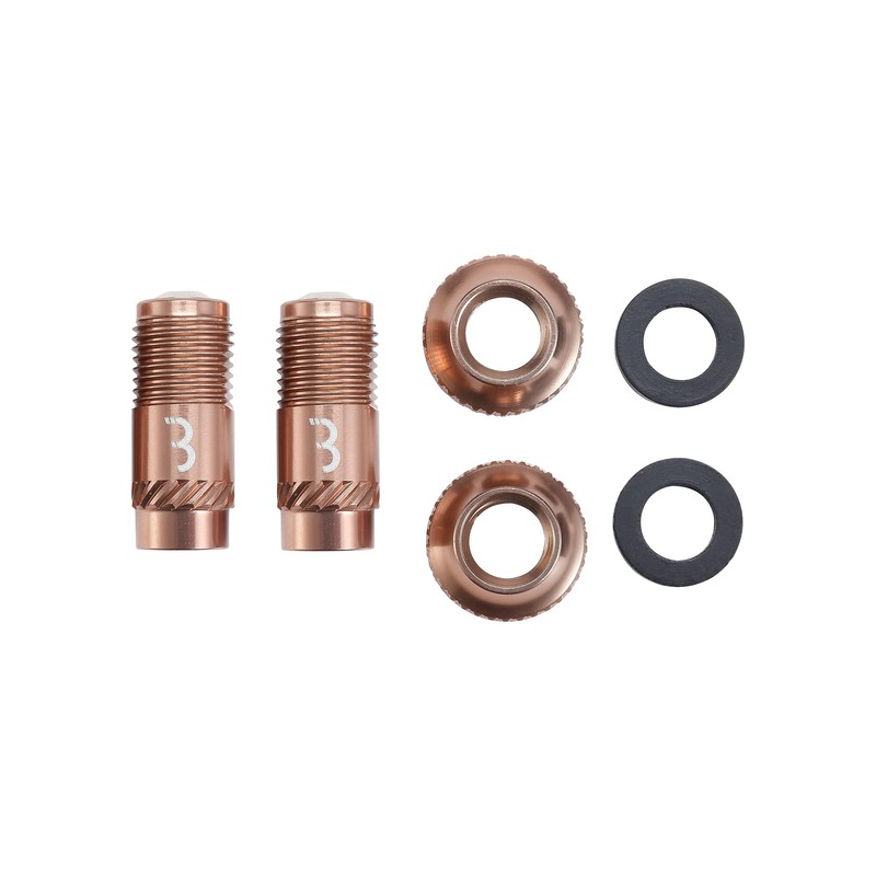 BBB BTI-165 Core Cap for Bicycles, Valve Cap, Compatible with