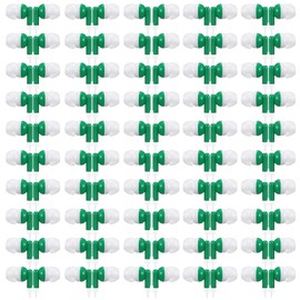 Saysurey 50 Pack Earbud Bulk Kid Headphone Earphone Earbud with Wire Individually Bagged for Classroom Student School Library(Green)