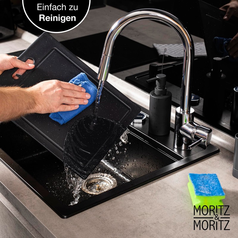 Moritz & Moritz Plastic Chopping Board, 36 x 27.5 cm,