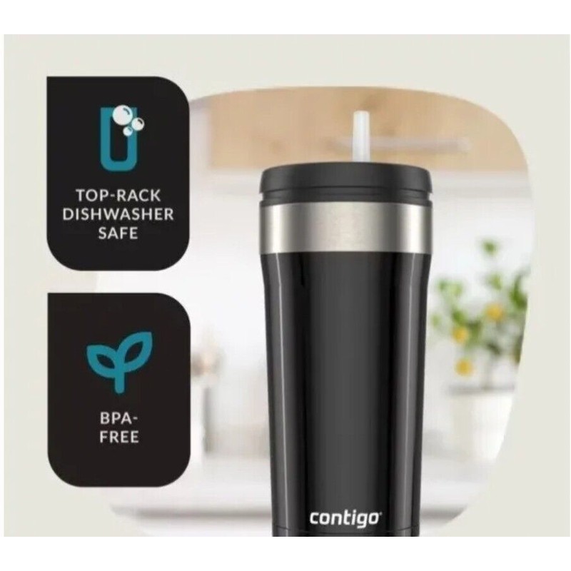 Solid Color Contigo Uptown Dual Sip Insulated Tumbler Hot Or
