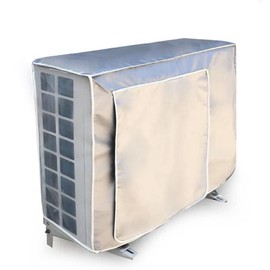 Heat Shield Protection: Polyester Air Conditioner Outdoor Unit Cover, Sun, Rain, Snow, Wind, Dust, Outdoor Unit Protective Cover, Sunscreen, Suitable for All Seasons, Outdoor Degradation Prevention, Energy Saving, Easy to Install and Remove, Fixed, No Re