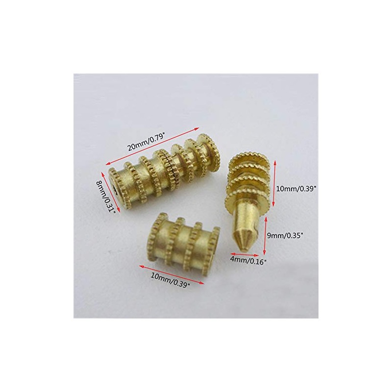 30 Metal Table Dowel Aligners, Table Leaf Alignment Pins Table