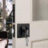 Malimali Pocket Door Lock with Key and Edge Pull Set,