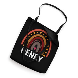 Henry Colorful Rainbow funny men / boy / baby name idea Tote Bag