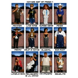 Homies Series 7 New Set 24 Figures  Scale 1:32