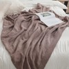 bearberry Super Soft Fluffy Throw Blanket Lightweight Cozy Warm Bed