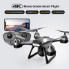 Drone with Camera for Kids Beginners 4K HD Aerial Photography