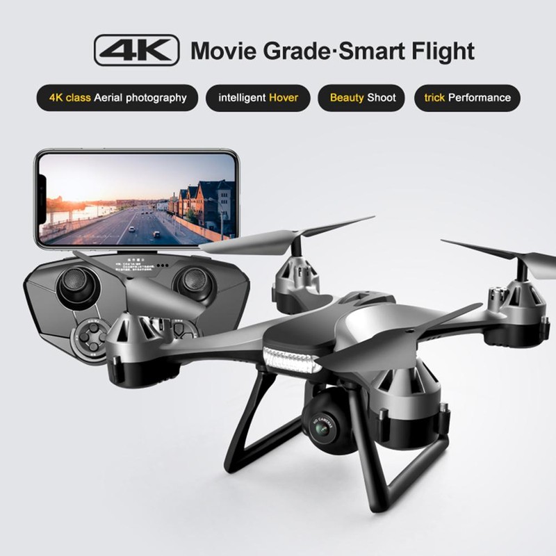 Drone with Camera for Kids Beginners 4K HD Aerial Photography