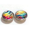 FashionistaTouch Rainbow Marbled Paint Jewelpop for Kameleon Rings and Jewelry
