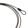 M METERXITY 2PCS Safety Cable Plastic Coated Steel Locking Rope
