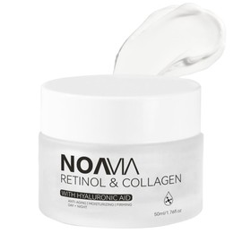 NOAVIA Retinol Moisturizer Face Cream,Day and Night Skin Care for Women and Men Anti Aging Facial Moisturizer with Simply Vital Collagen Retinol Hyaluronic Acid, Neck Firming and Tightening