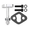 Turbo Oil Water Drain Return Flange Adapter Kit Aluminium Alloy