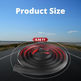 Sthovd 6.56 Ft Universal Car Wire Hider with Adhesive Backing Cable Hidden Protector for Roof Light Bar Car Concealed Wire Cover for Roof Rack Light Bar Car Windshield Wire 2 Pcs Total 13.12 Ft